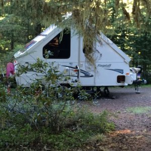 Clackamas Lake campground June 2015