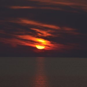 Various stages of sunrise on Lake Huron on Friday, July 10, 2015