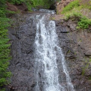 Waterfalls were everywhere