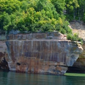 Some amazing color in the rocks and bluffs