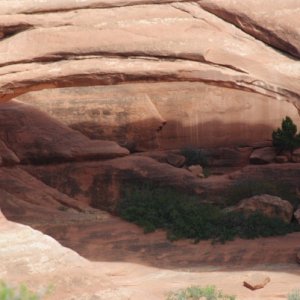 From the Arches National  park in Moab UT