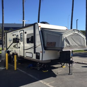 The rig basking in the sun