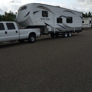 Just Took Delivery - is truck too high or is trailer too low?