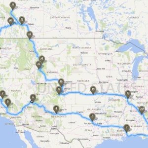 trip route