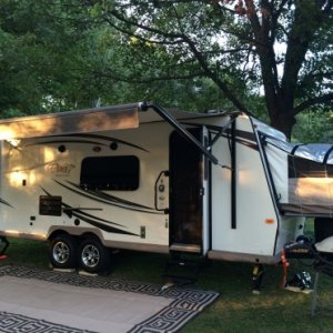 2016 Rockwood Roo 23ss.  Yes a 2016 23ss!