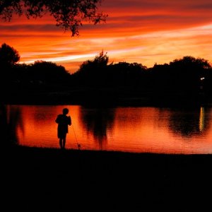 2013 Inks Lake, TX, Sunset