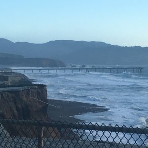 View to the south fro San francisco RV park