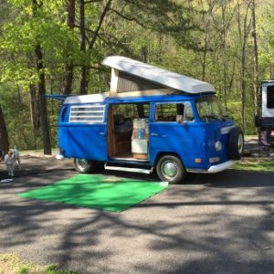 Vw Camper at Oak Mountain!