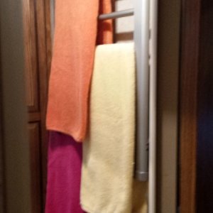 FInished Towel bar project