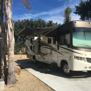 Ventura beach RV resort. we were unsure about booking here at first because of some of the reviews on trip advisor. we have stayed here 3 times now an