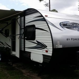 Loving our new travel trailer!