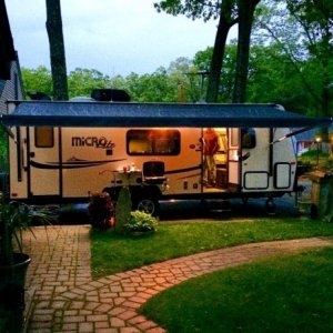 Camping in the Driveway