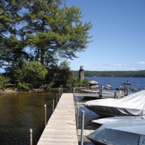 Boat Docks at Colonial Mast.