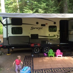 In Camp on the Sol Duc River