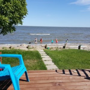 Dauphin Lake  Manitoba with Grandkids