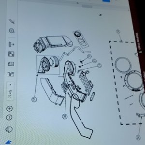 W D 1; parts break-down