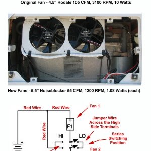 Refrigerator Fan Improvement