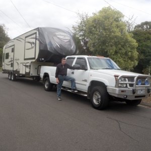 The Palace and The Truck at home