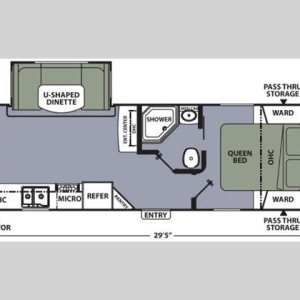 Great floor plan for couples!