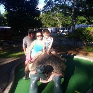 Pirateland Campground,S.C. Putt putt course