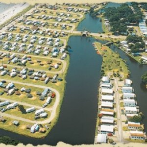 Pirateland Campground fly over