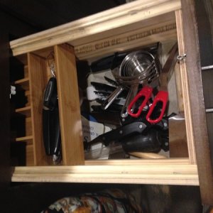 Silverware tray mod