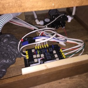 2016 31KQBTS - hidden fuse panel under fridge