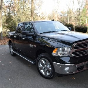 2017 Ram 1500 crew cab.  5.7l