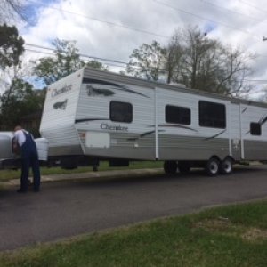 My newest bunkhouse RV.