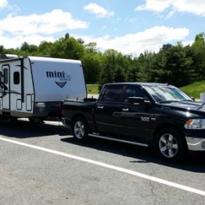 Rockwood Mini Lite 2509s with Ram 1500 tow vehicle