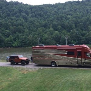 D-max at the river