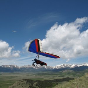 Launching from Kenosha Pass, Colorado