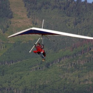 Landing at Steamboat Springs, Colorado