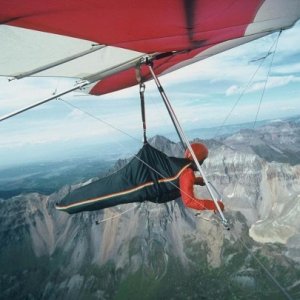 Flying along the Dallas Divide in the San Juans, Colorado