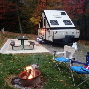 Camping at Jellystone Park, Ohio