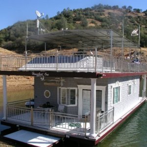 moored for a few days,