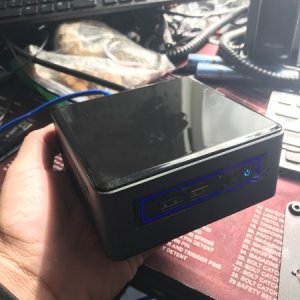 4tb ssd intel puc media server