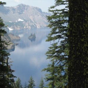 Crater Lake Ghost ship.