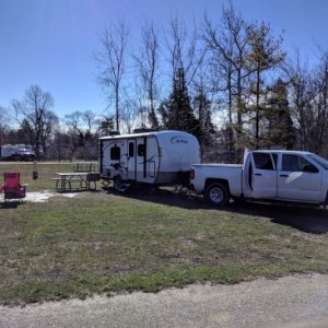 2018 04 29 Warm Sunday morning, Spring time, Rondeau Provincial Park