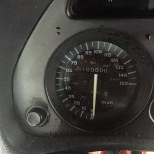 The day I turned 100,000 miles on the ST1100.