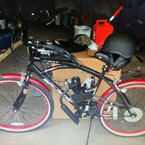 66cc motorized bicycle