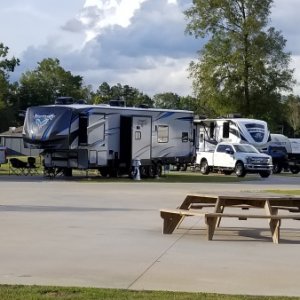 At reunion lake rv resort