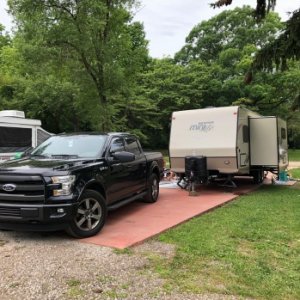 First trip last year with the new trailer