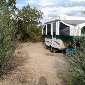 Dry camping, Bandelier National Monument