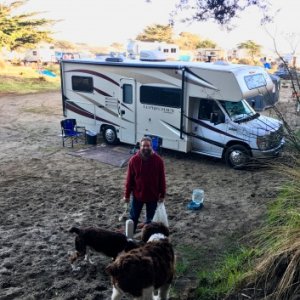 Coastal camping in the Coachmen