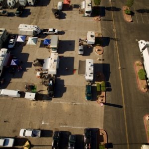 Aerial shot of my camping area.