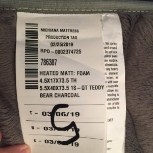 Hybrid Mattress Tag 2