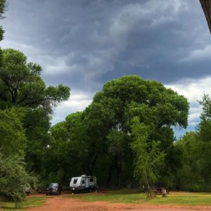 Lo Lo Mai Springs outside of Cornville AZ. This site sits on the Oak Creek.