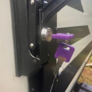 Check operation of new lock