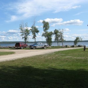 Picture of Lake from our patio.